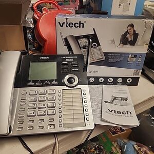 VTech CM18445 4-Line Small Business System Main Console Phone